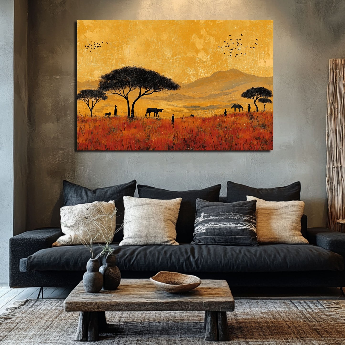 Wandbild Serengeti – Wildlife-Kunst mit Savannenflair