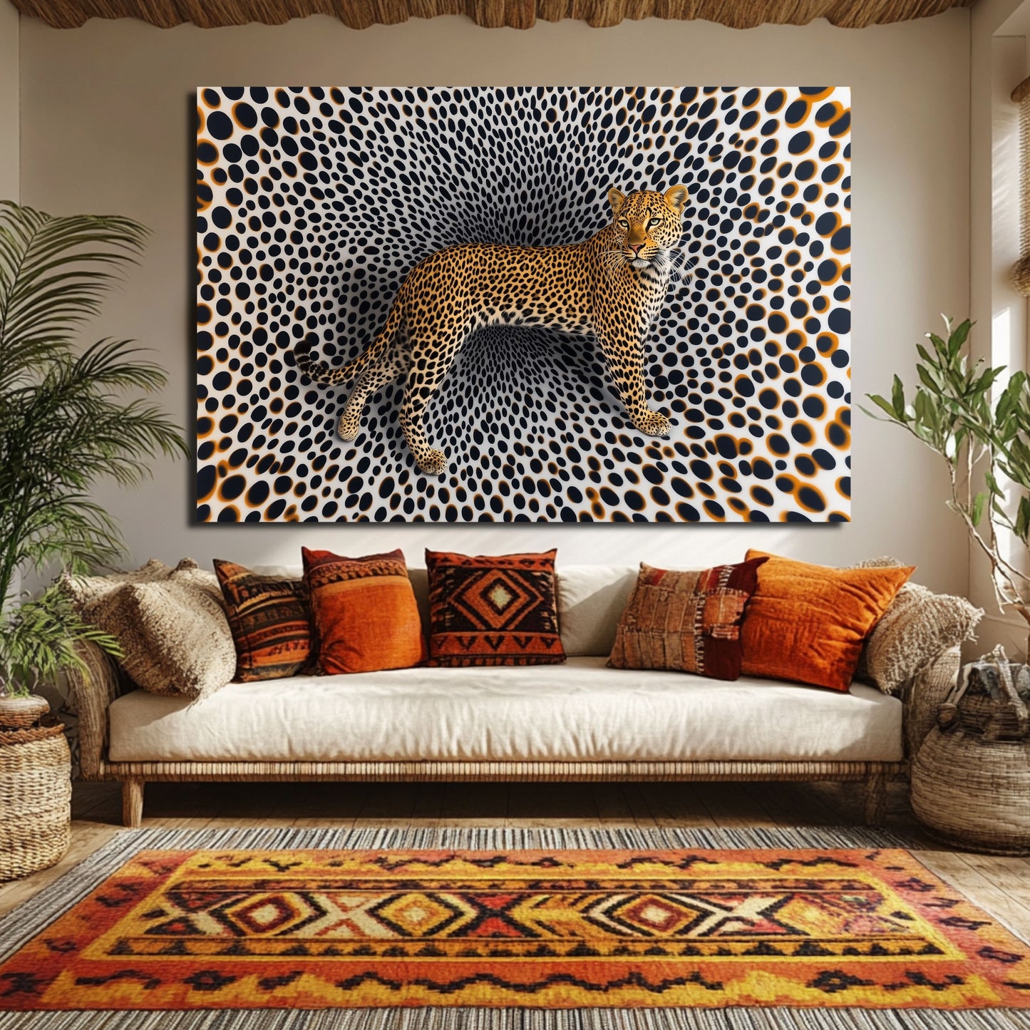 Wandbild Gepard – Dynamische Wildlife-Deko