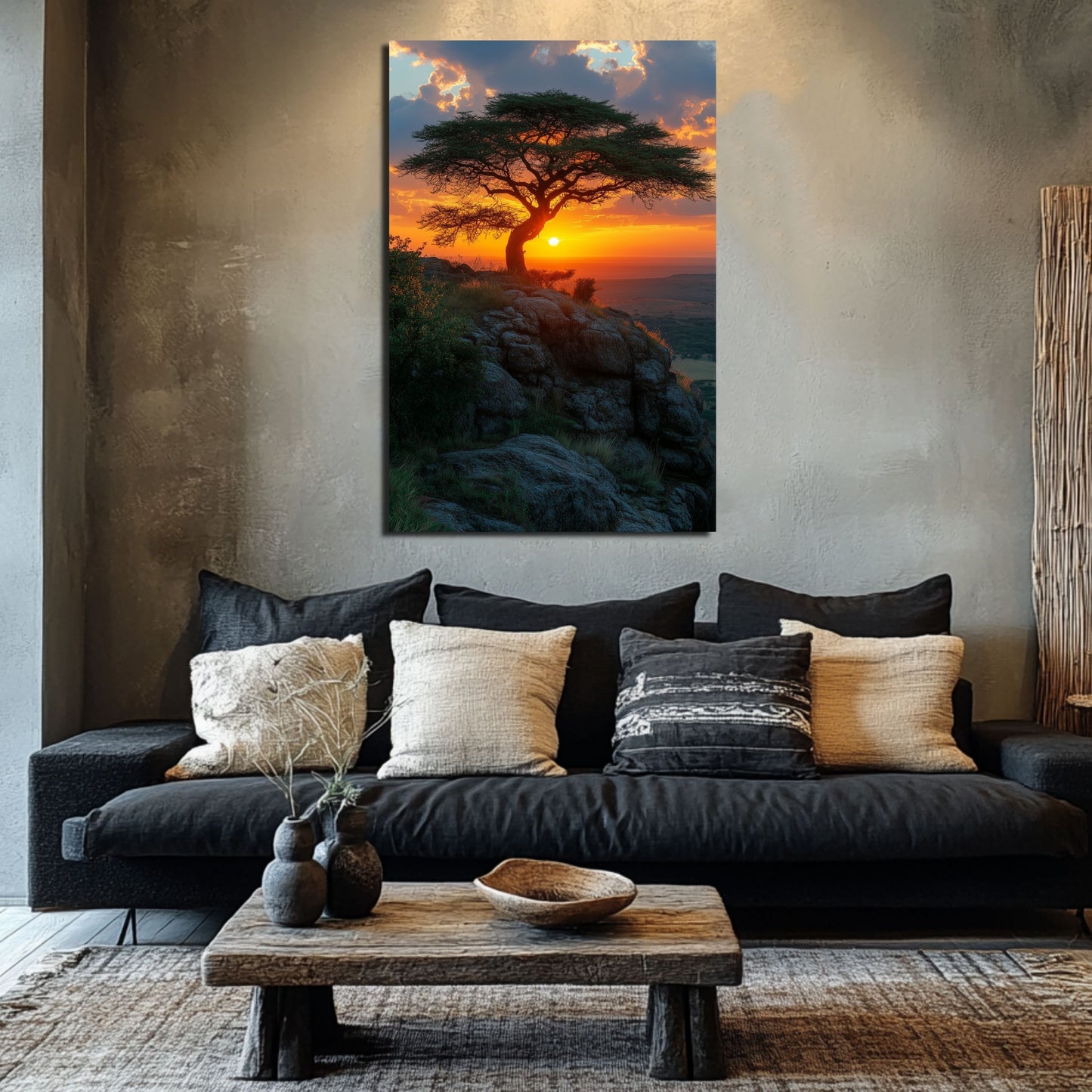 Wandbild Baobab – Der beeindruckende Affenbrotbaum als Kunstmotiv